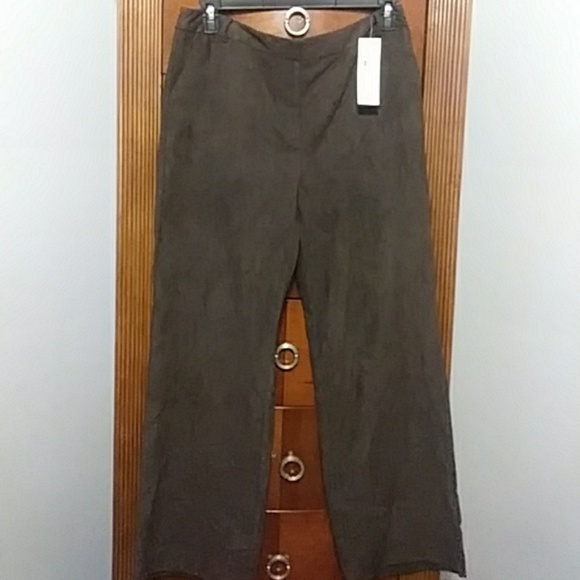 Norton McNaughton Pants - Final Sale*Awesome Faux Suede pants size 14..